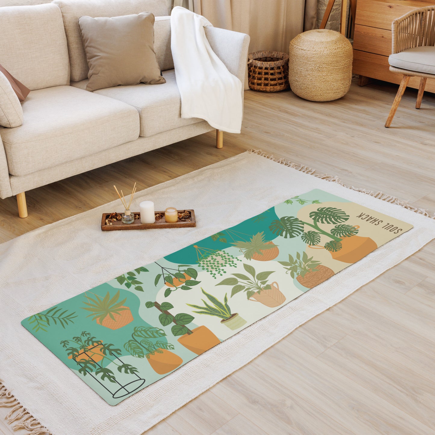 Plant Paradise Yoga Mat